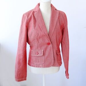 Red Twill Jacket